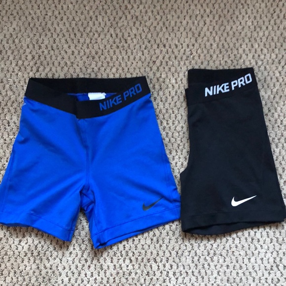 nike women's pro shorts 5 in